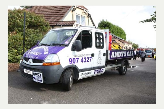 Andrew Christopher Criddle "Andy Gas" funeral.