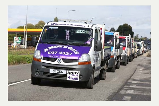 Andrew Christopher Criddle "Andy Gas" funeral.