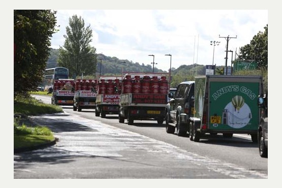 Andrew Christopher Criddle "Andy Gas" funeral.
